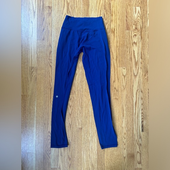 Lululemon Navy Leggings - Picture 2 of 2